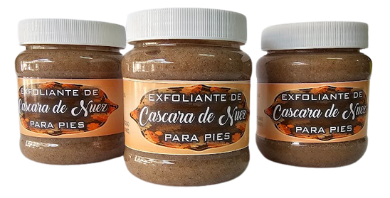 Exfoliante Cáscara de Nuez